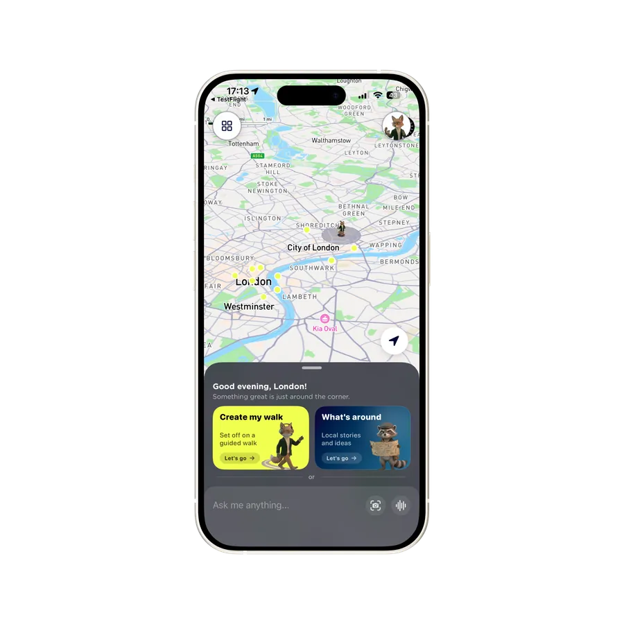 Stories around you - ask follow-up questions about Christ Church Spitalfields